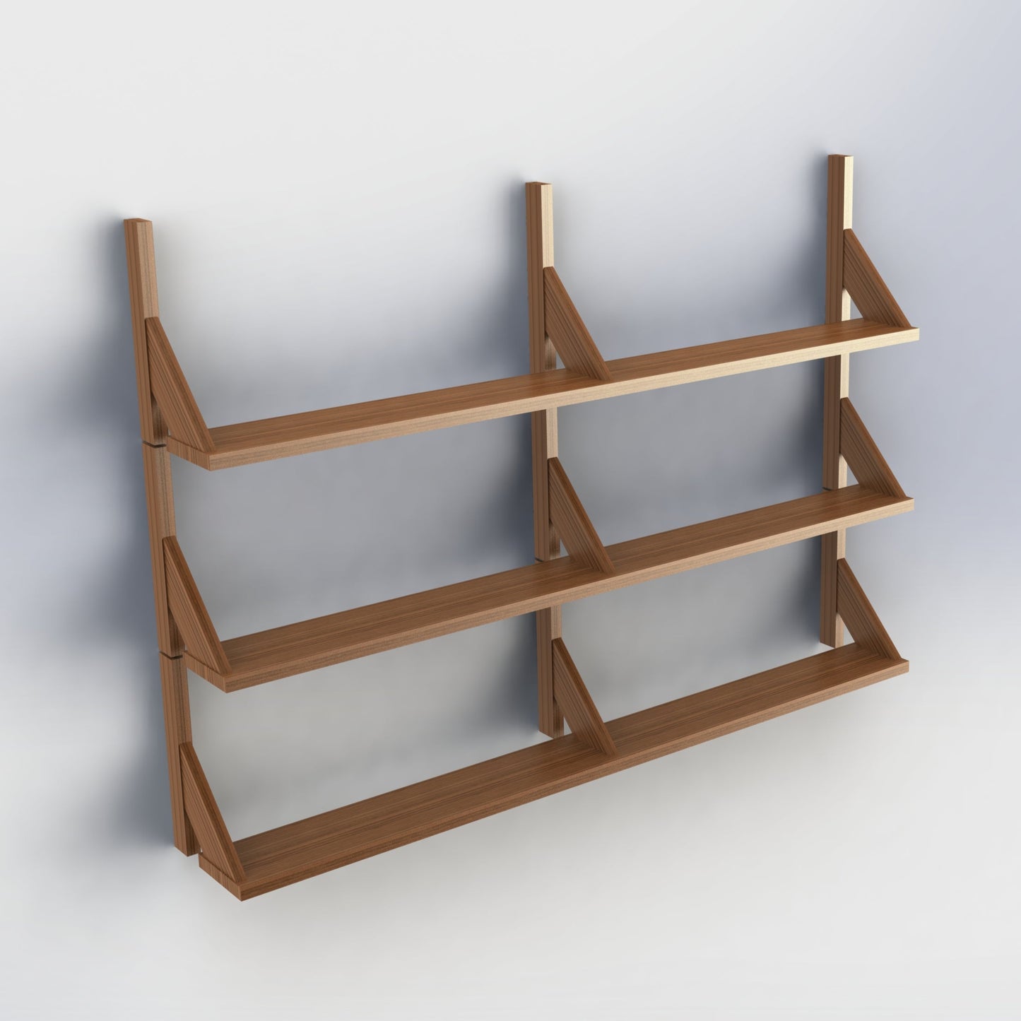 NARROW wall mounted shelves