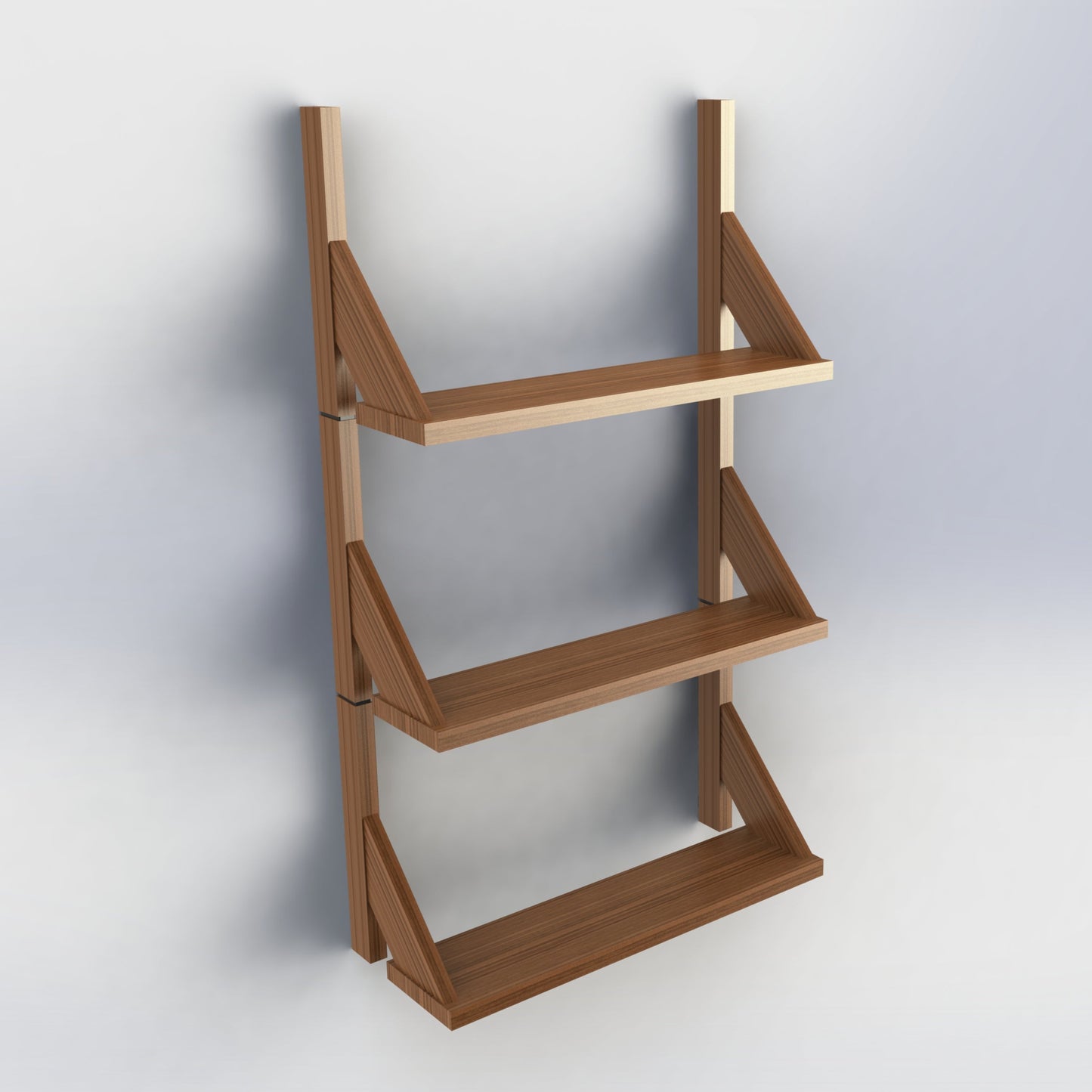 NARROW wall mounted shelves