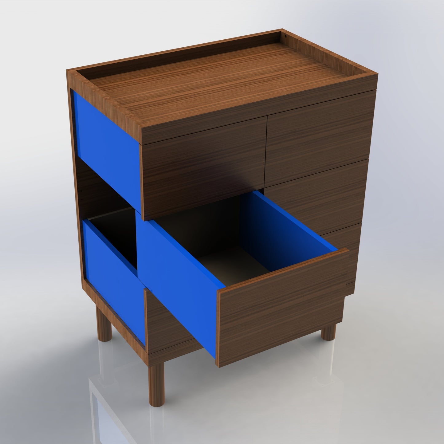SKELETON 6 drawer cabinet