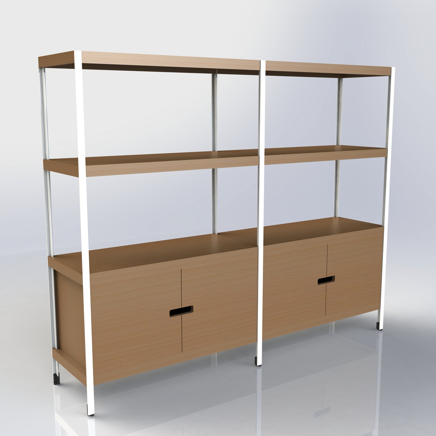 TEEE shelving system S80-132-2