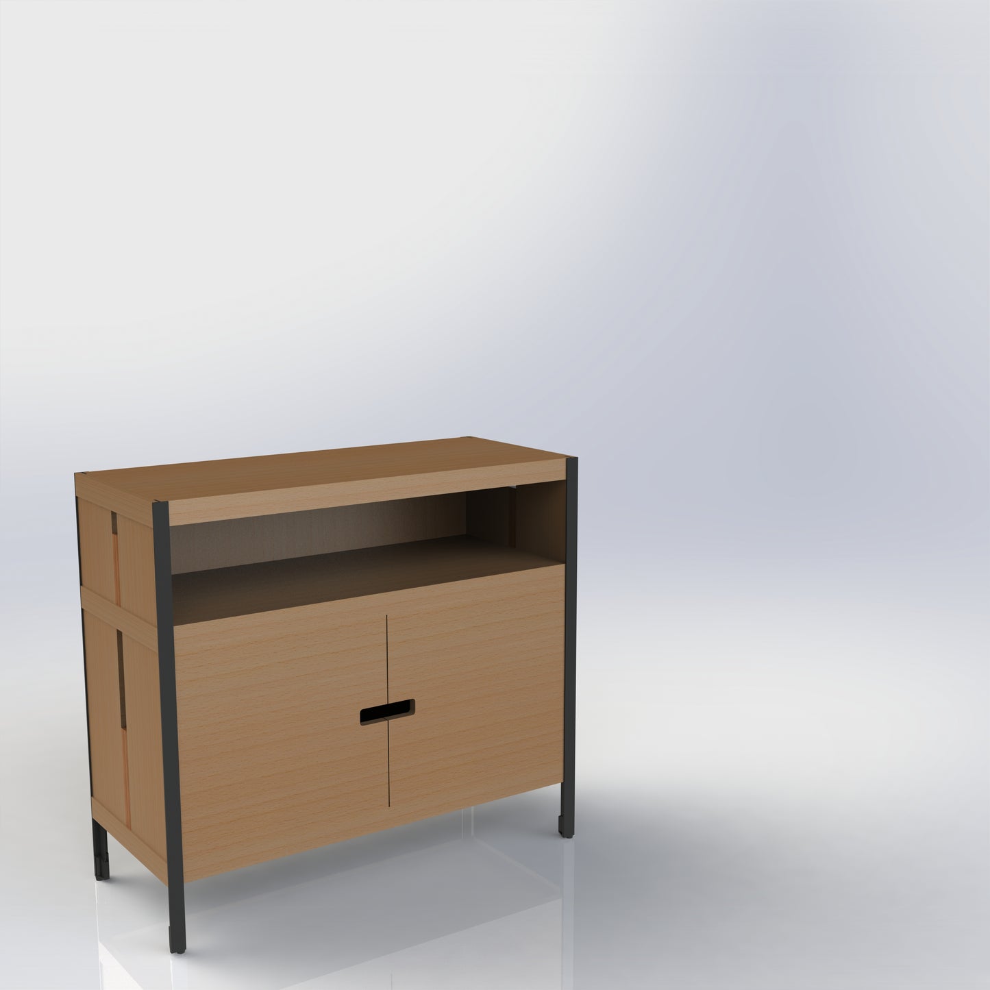 TEEE shelving system S80-074-1 (console)