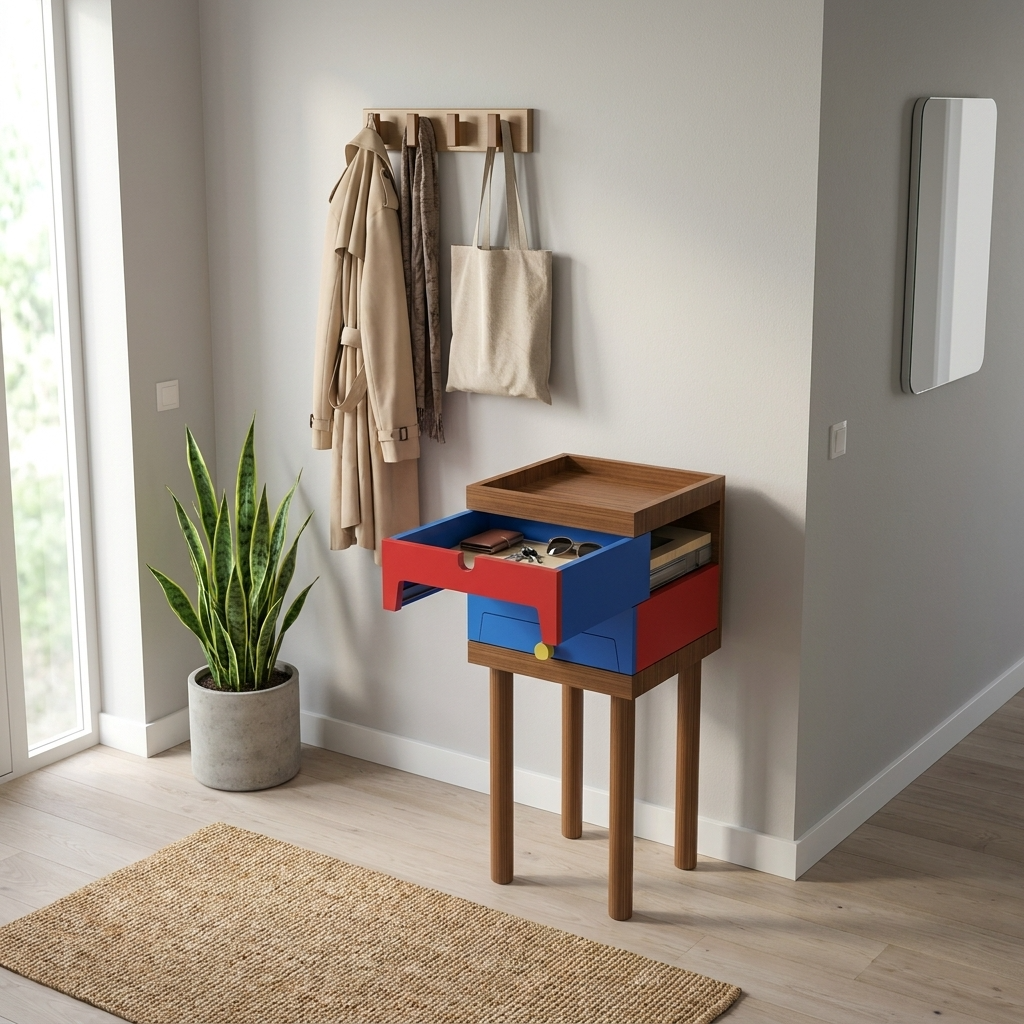 SKELETON 4 drawer cabinet