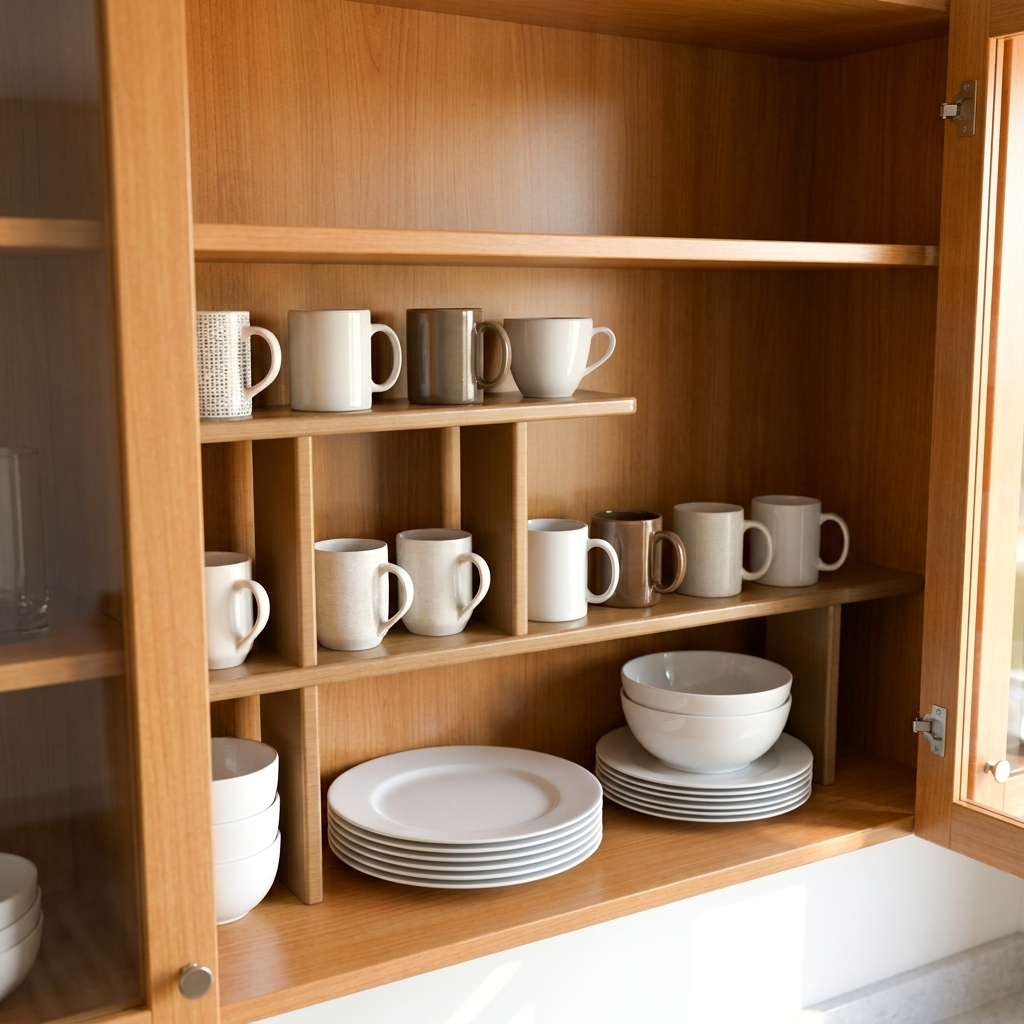 SPIC counter-top shelves