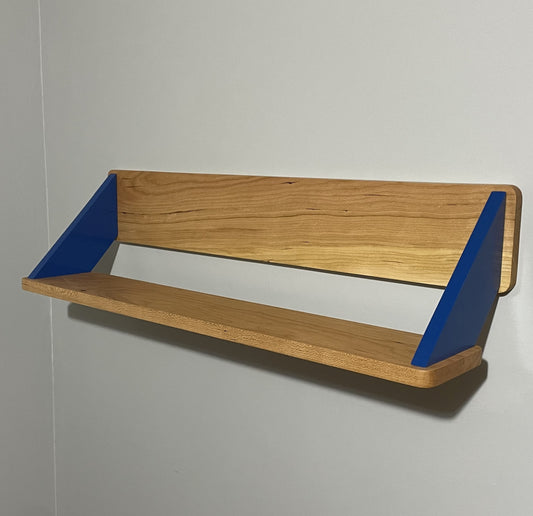 Wall mounted bookshelves