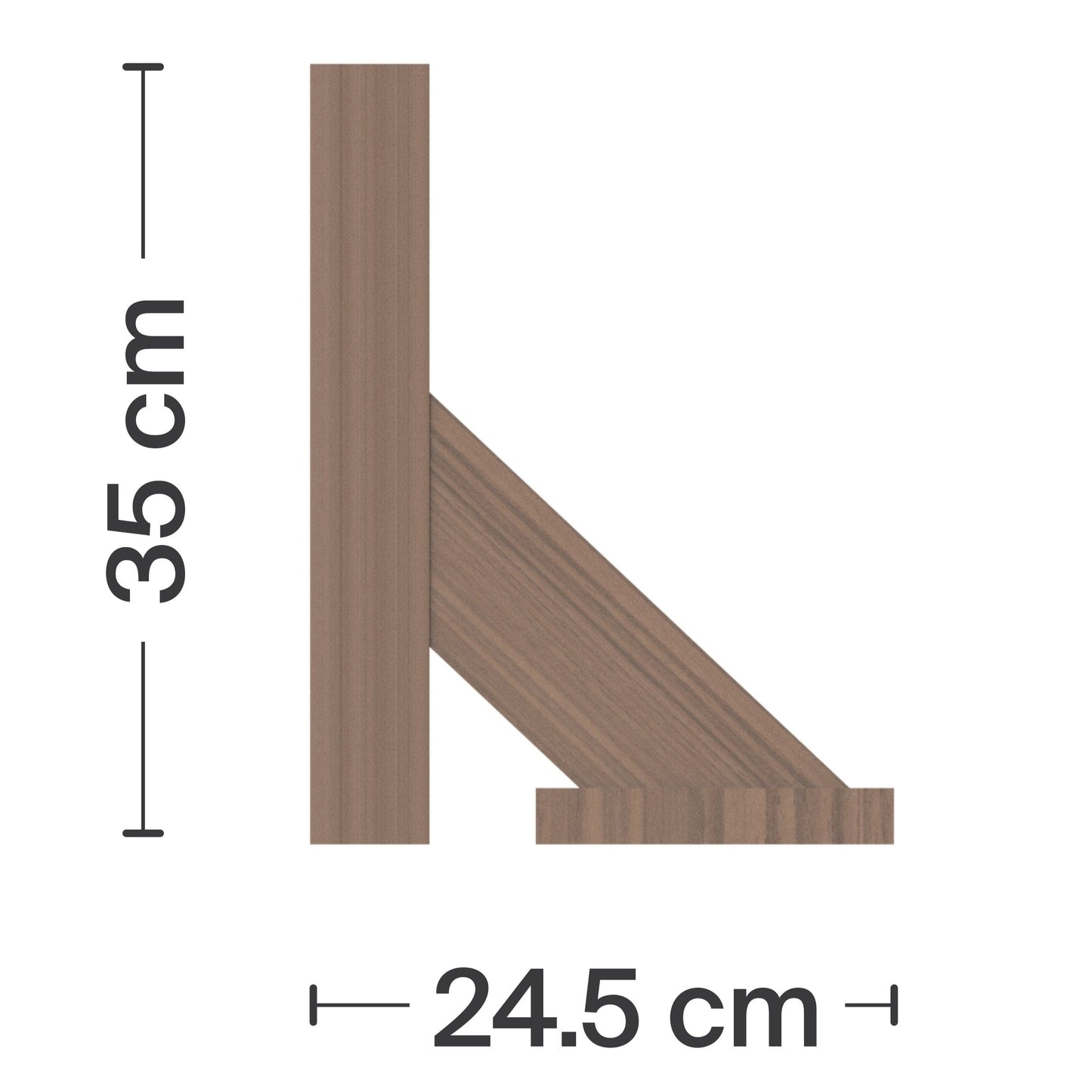 NARROW wall mounted shelves