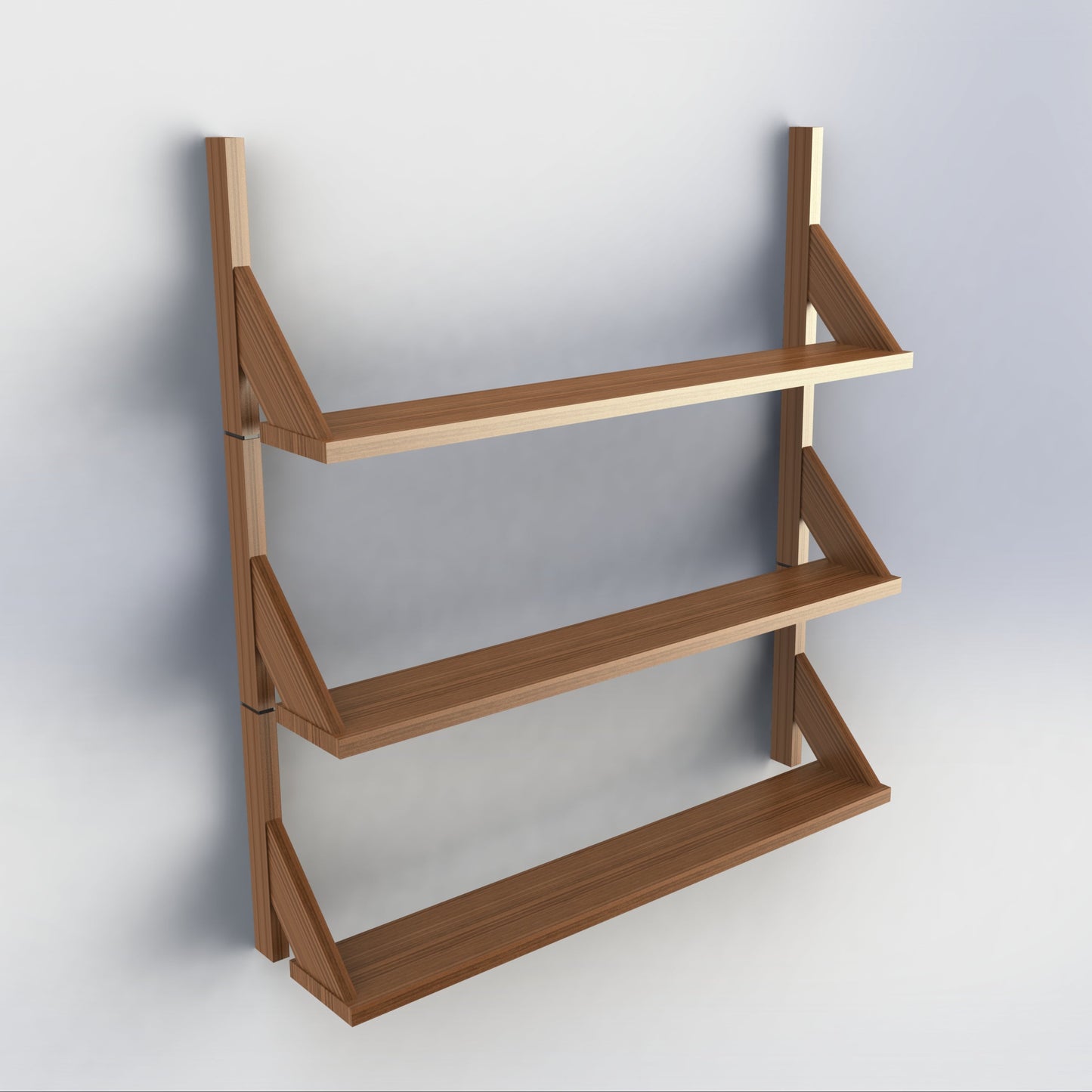 NARROW wall mounted shelves