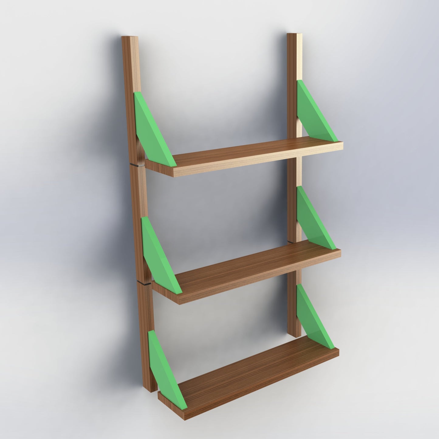 NARROW wall mounted shelves