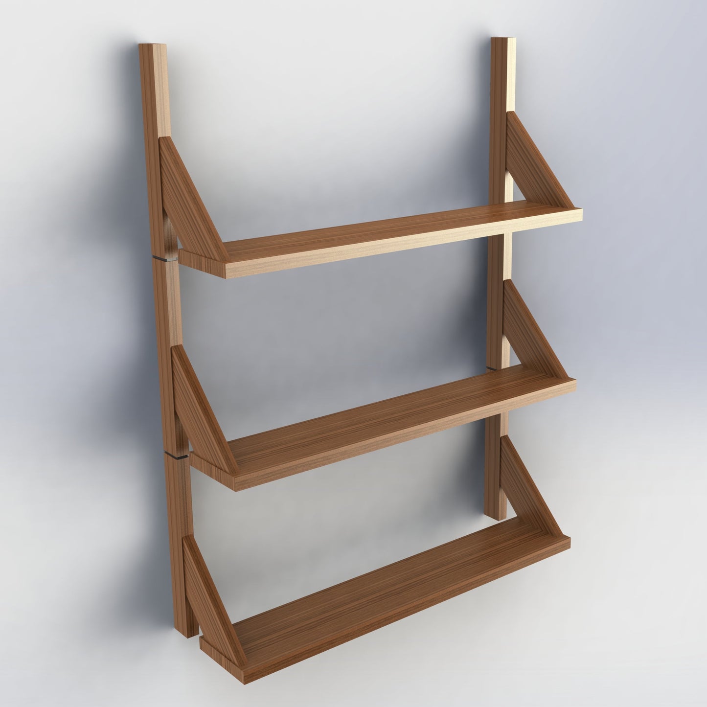 NARROW wall mounted shelves