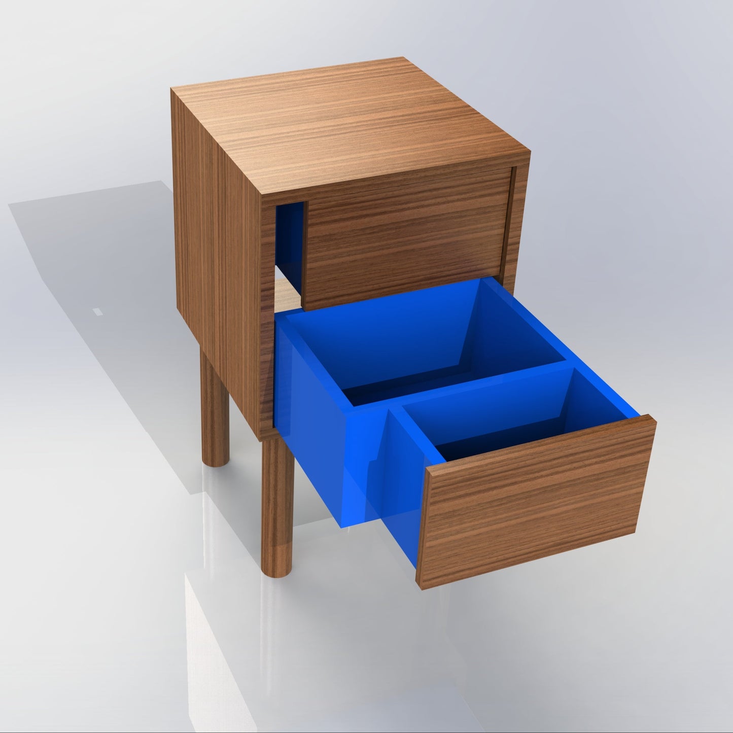 SKELETON bedside cabinet