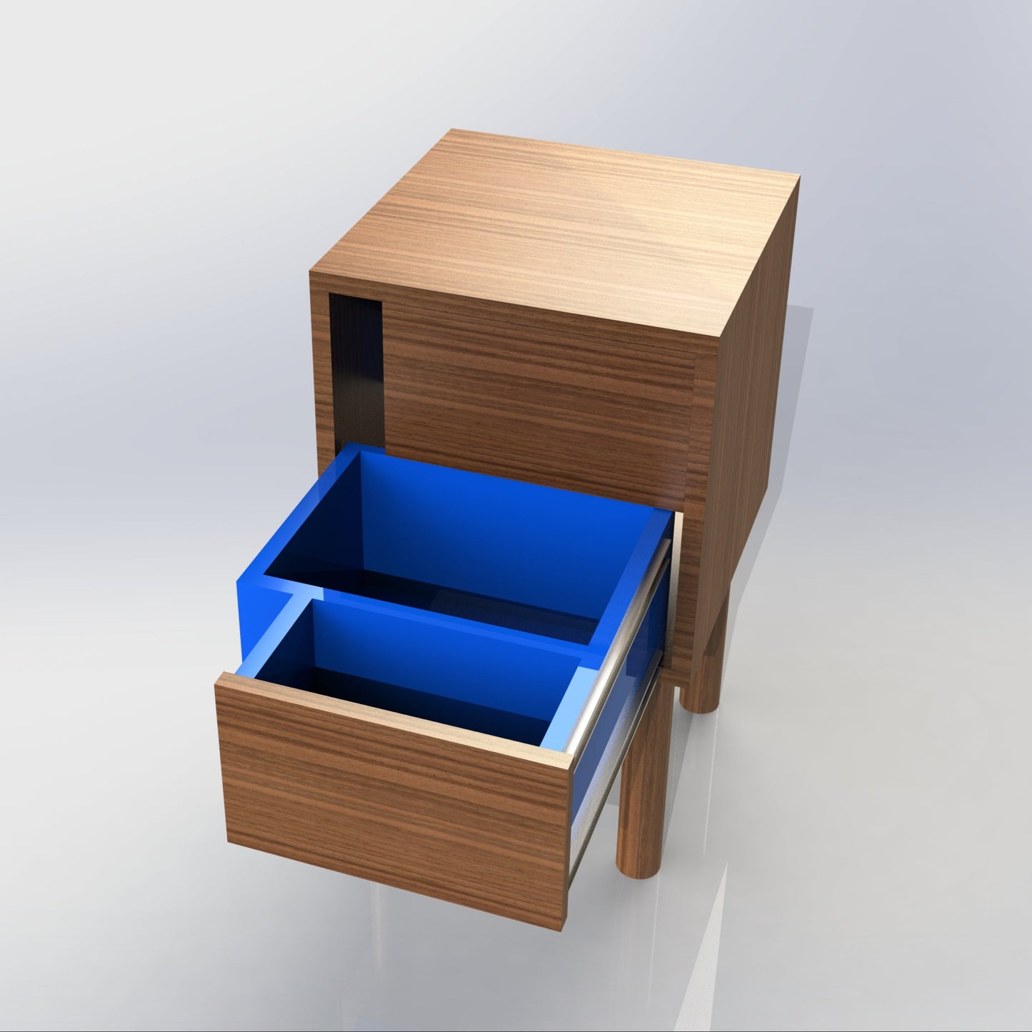 SKELETON bedside cabinet