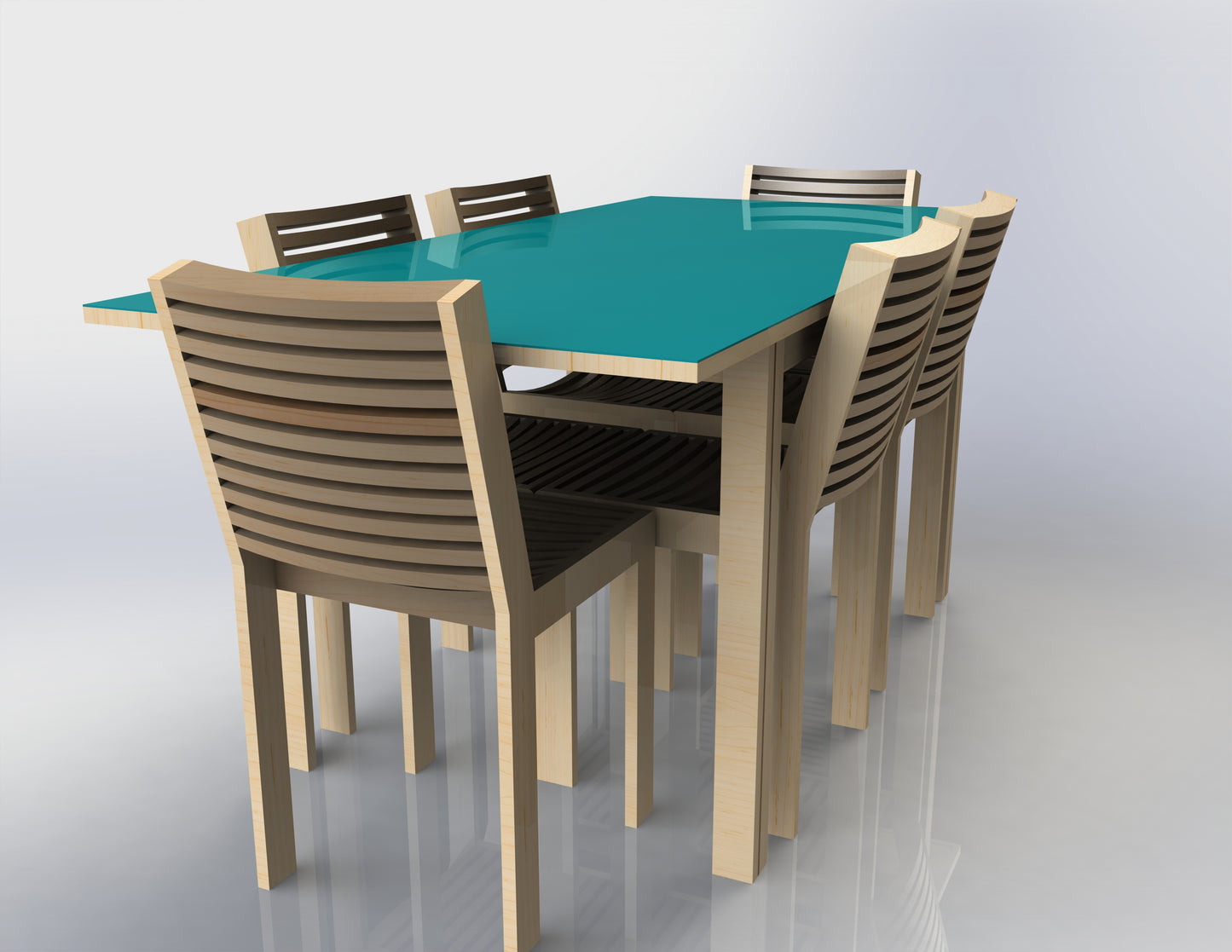 SIMPEL dining room table