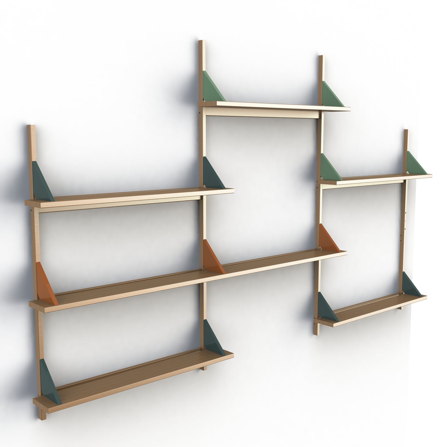 NARROW wall mounted shelves