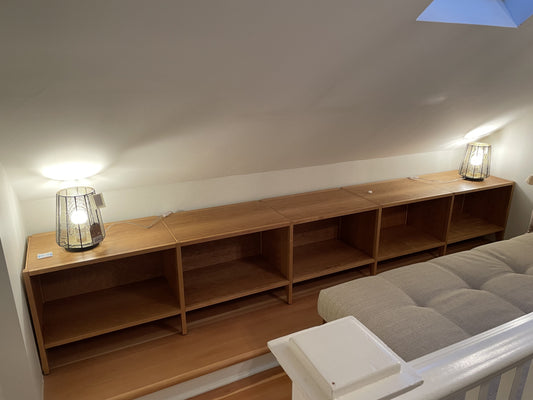 Low 5-bay cabinet