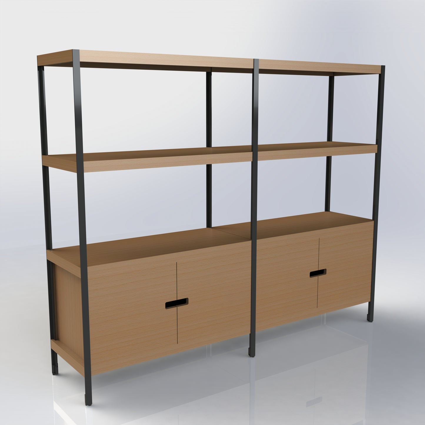 TEEE shelving system S80-132-2