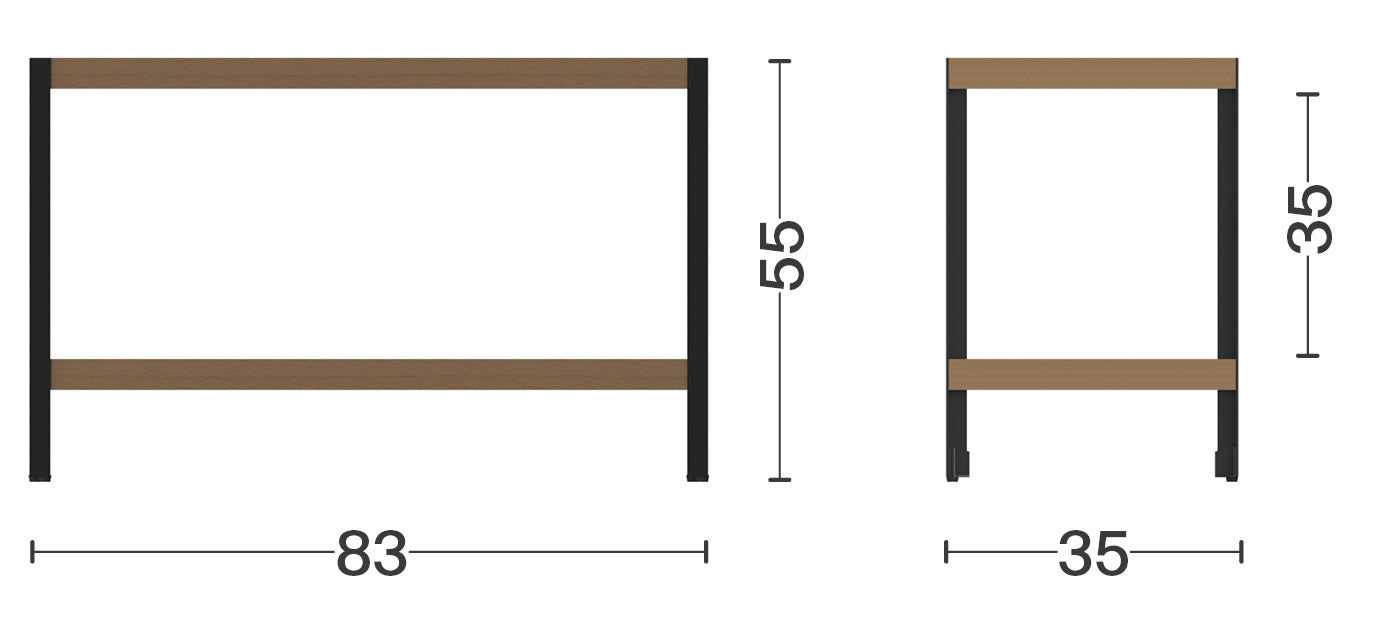 TEEE shelving system S80-054-1