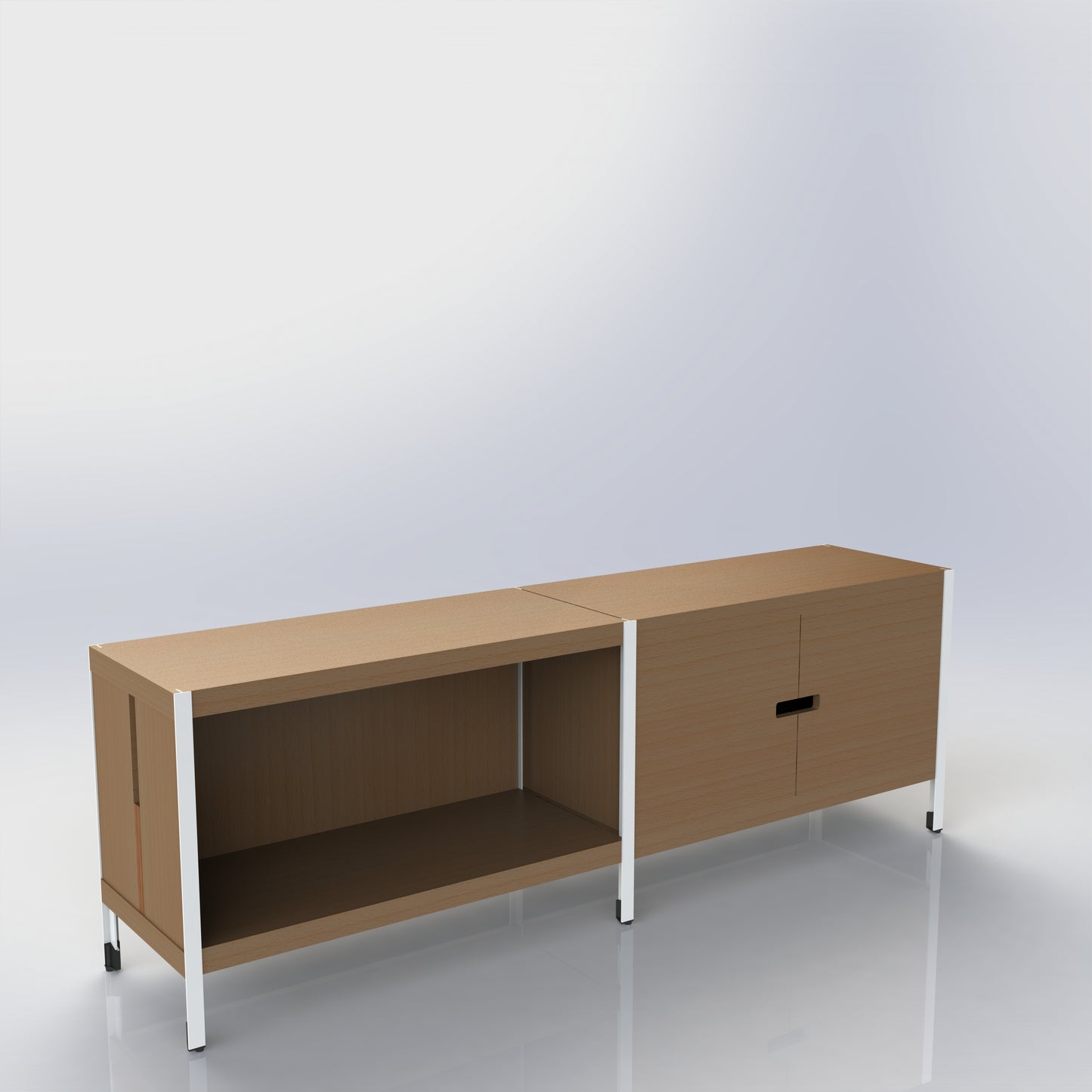 TEEE shelving system S80-054-2