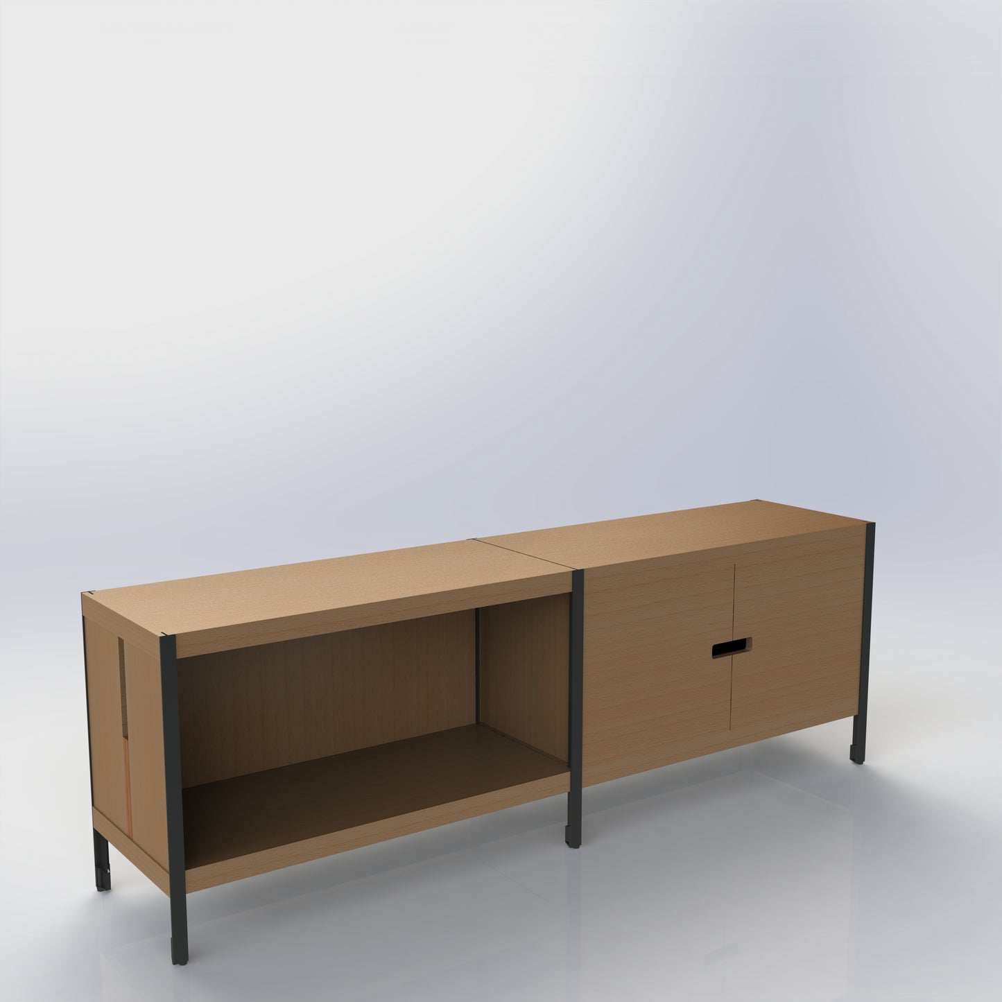 TEEE shelving system S80-054-2