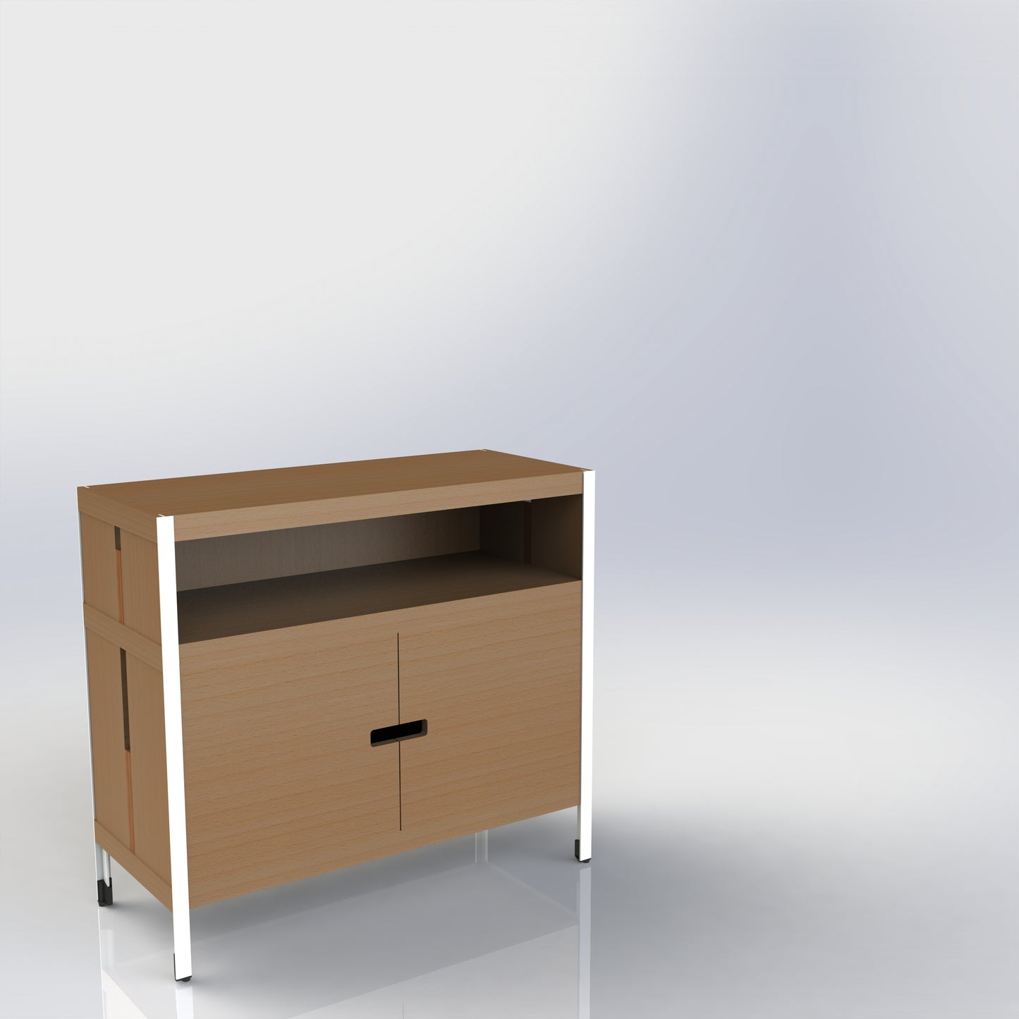 TEEE shelving system S80-074-1 (console)