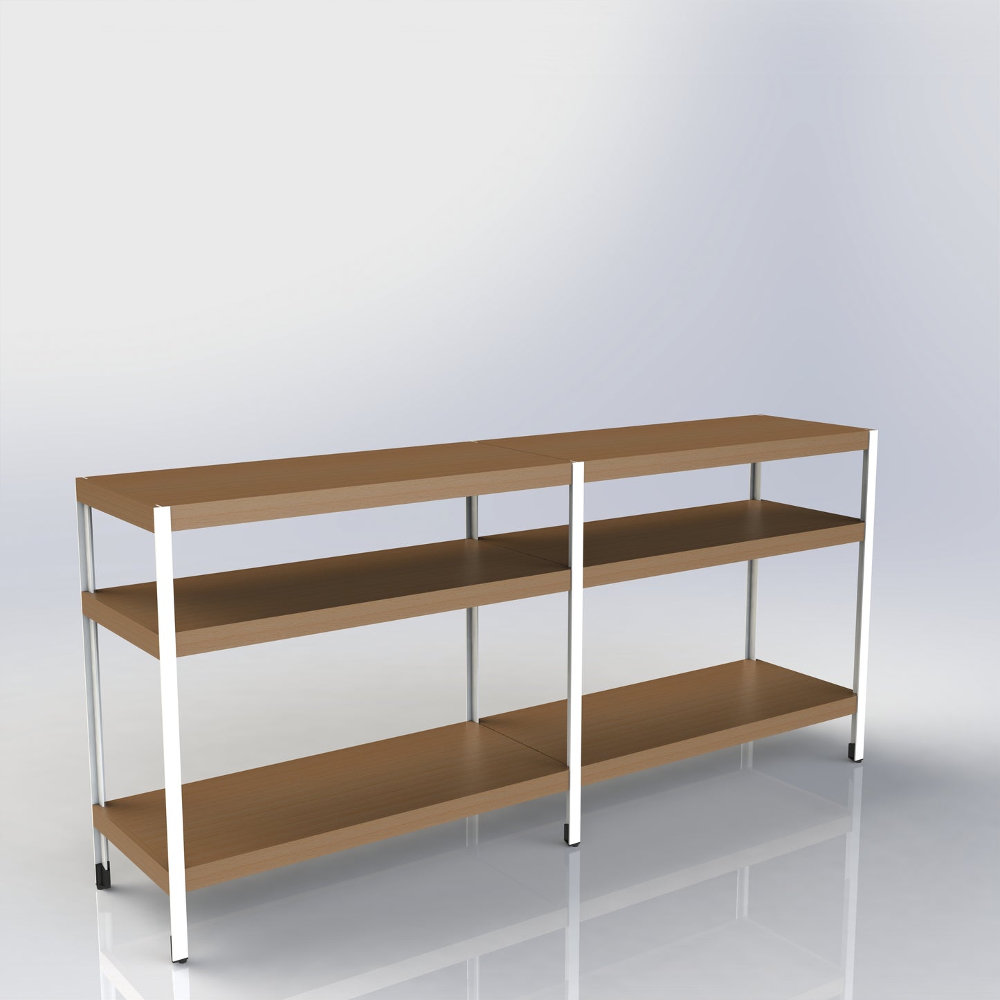 TEEE shelving system S80-074-2 (console)