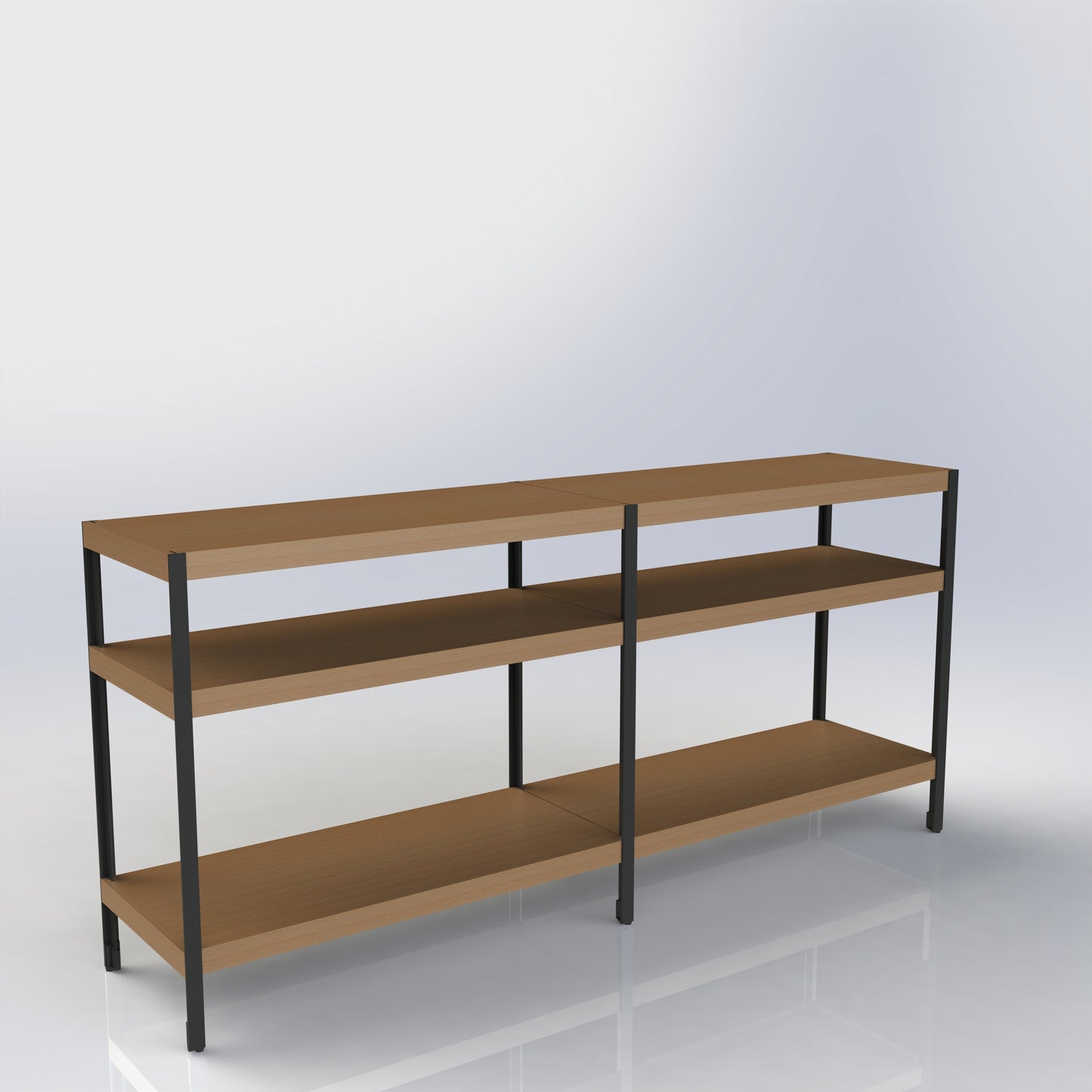 TEEE shelving system S80-074-2 (console)