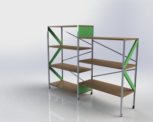 TEEE shelving system S80-127-2A