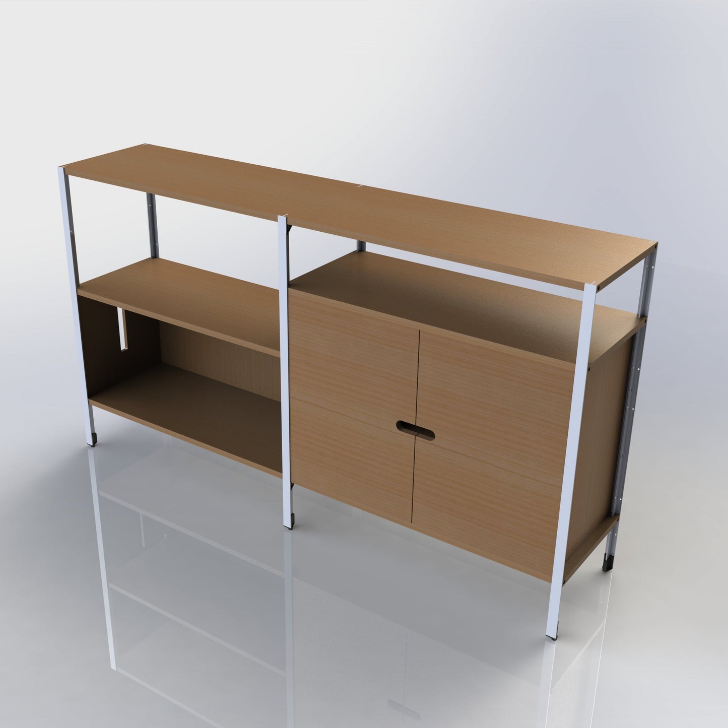 TEEE shelving system S80-91-2A