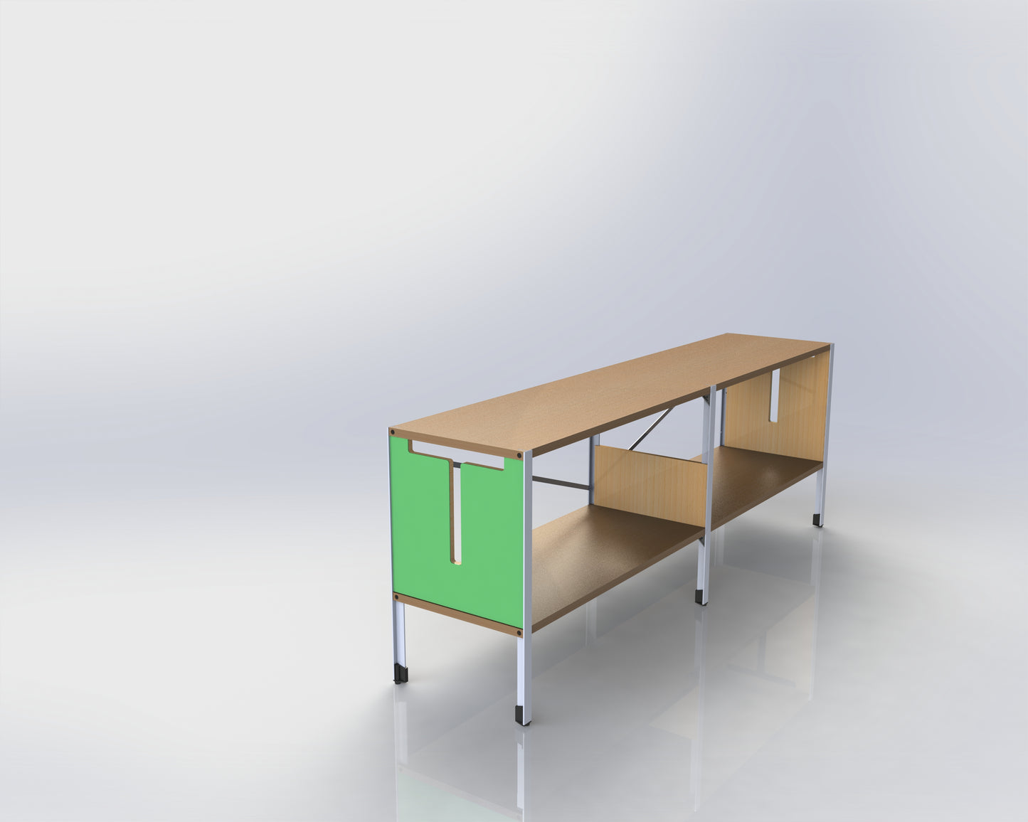 TEEE shelving system S80-54-2A